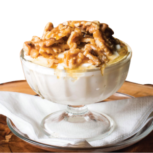 Greek Yogurt with Honey & Walnuts