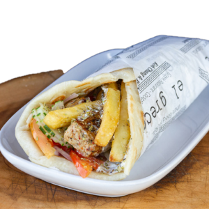 Pita Souvlaki Pork or Chicken