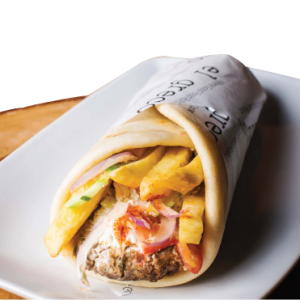 Pita Lamb Burger