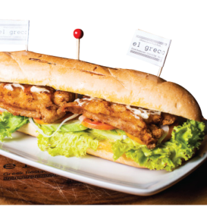 Schnitzel Baguette Pork or Chicken