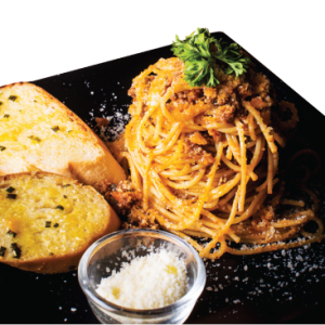 Spaghetti or Fettucine Bolognese