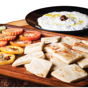 Tzatziki Dip with Pita Bread